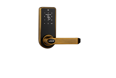 密码感应锁SDMR818黄古铜